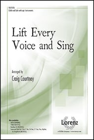 Lift Every Voice and Sing SSAA choral sheet music cover Thumbnail